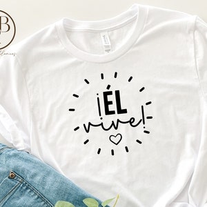 El Vive svg | Pascua png | Felices Pascuas svg | svg w języku hiszpańskim | Frases Religiosas png | Frases Cristianas en Espanol para camisas SVG PNG