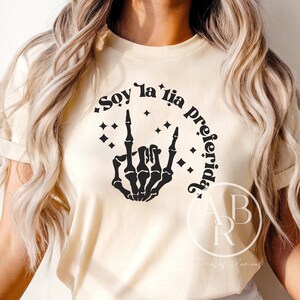 Soy La Tia Preferida svg | SVG en espanol | Tia svg | png en espanol | png Familia | Tia favorita png | Tia png |
