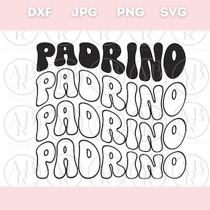 Padrino png | Padrino svg en Español | Padrino Diseños svg | svg en Español | Familia svg | Diseños para Cricut svg