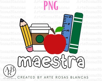Feliz Dia del Maestro PNG | PNG en Espanol | Diseños de Maestro png | Maestro png | Fondo Transparente | Profesores png | Dia del Profesor