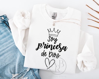La Princesa de Dios svg | Religioso svg | Spanischer christlicher svg | Spanisch png | png und spanisch | svg religioso | Frases bonitas svg | png