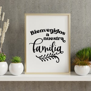 Spanish Family SVG Bundle Spanish Family Svg Frases De Familia Svg