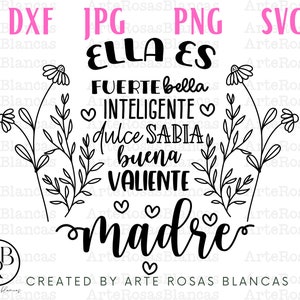 Dia de las madres svg / Feliz Dia de Las Madres svg / Madres svg / Latina svg / svg en Espanol / Frases Bonitas para Madres svg / png