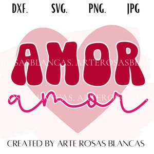 Amor, Amor-svg | San Valentin-svg | Amor-svg | Spaanse SVG | Spaanse Valentijnsdag SVG | Frases de Amor-svg