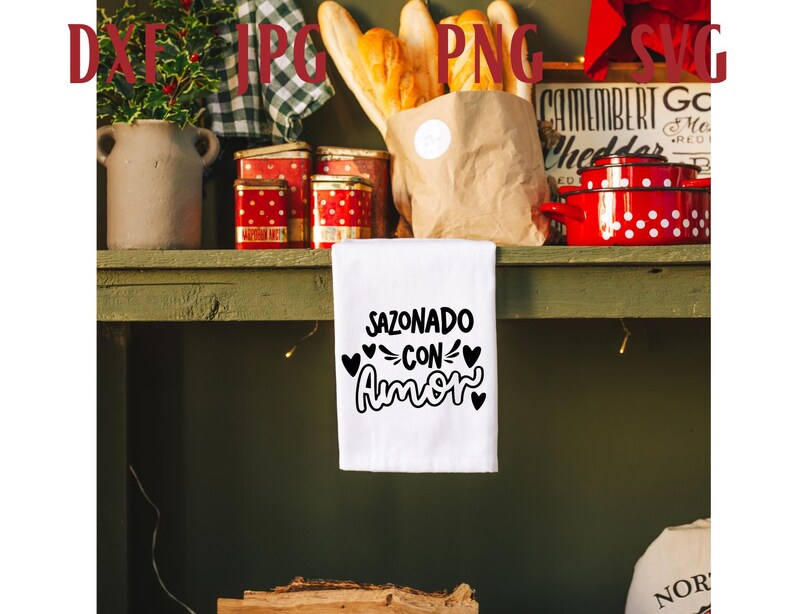 Spanish Christmas Pot Holder SVG Spanish Kitchen SVG Bundle for Christmas Spanish Christmas