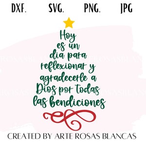 Navidad svg | Feliz Navidad svg | Spanish svg | Spanish Christmas svg | Arbolito de Navidad svg| Tiempo de Navidad svg