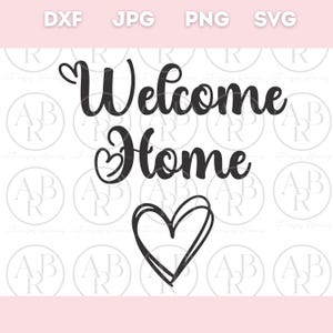 Willkommen zu Hause svg | Home svg | Willkommen svg | Cricut svg Datei | PNG |