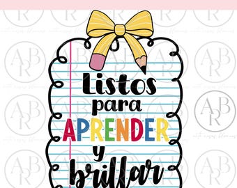 Frases de Primer dia de Clase svg | svg en espanol | regreso a clases png | svg | Escuela png | Regreso a la escuela svg | Maestra svg |