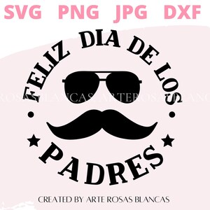 Feliz Dia de los Padres svg | SVG in Spanien | Padres svg | Spanisches svg | Papa svg