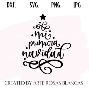 Mi Primera Navidad svg | Vector de Navidad | Vector PNG | Imagenes de Navidad | Navidad Bebe | Primera Navidad de Bebe