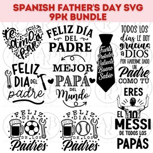 Dia de Los Padres svg | Frazy svg | Frases en Espanol de Padres svg | png w języku hiszpańskim | Mejor Padre del Mundo svg | Papa svg
