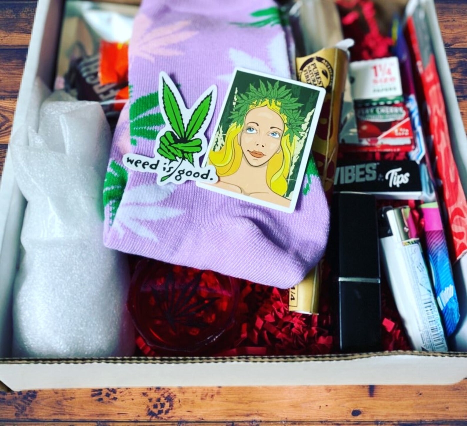 Stoner Box Monthly Themes 420 Box 420 Gift Stoner Gifts Etsy