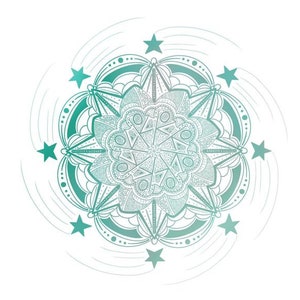 Personalized Name Mandala