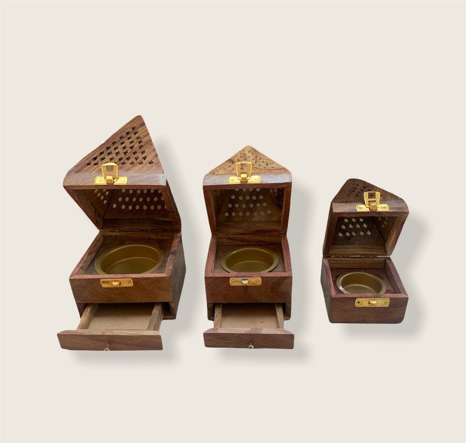 Arabic Bakhoor Burner / Wooden Bakhoor / Incense Oud Mabkhara/ Etsy UK