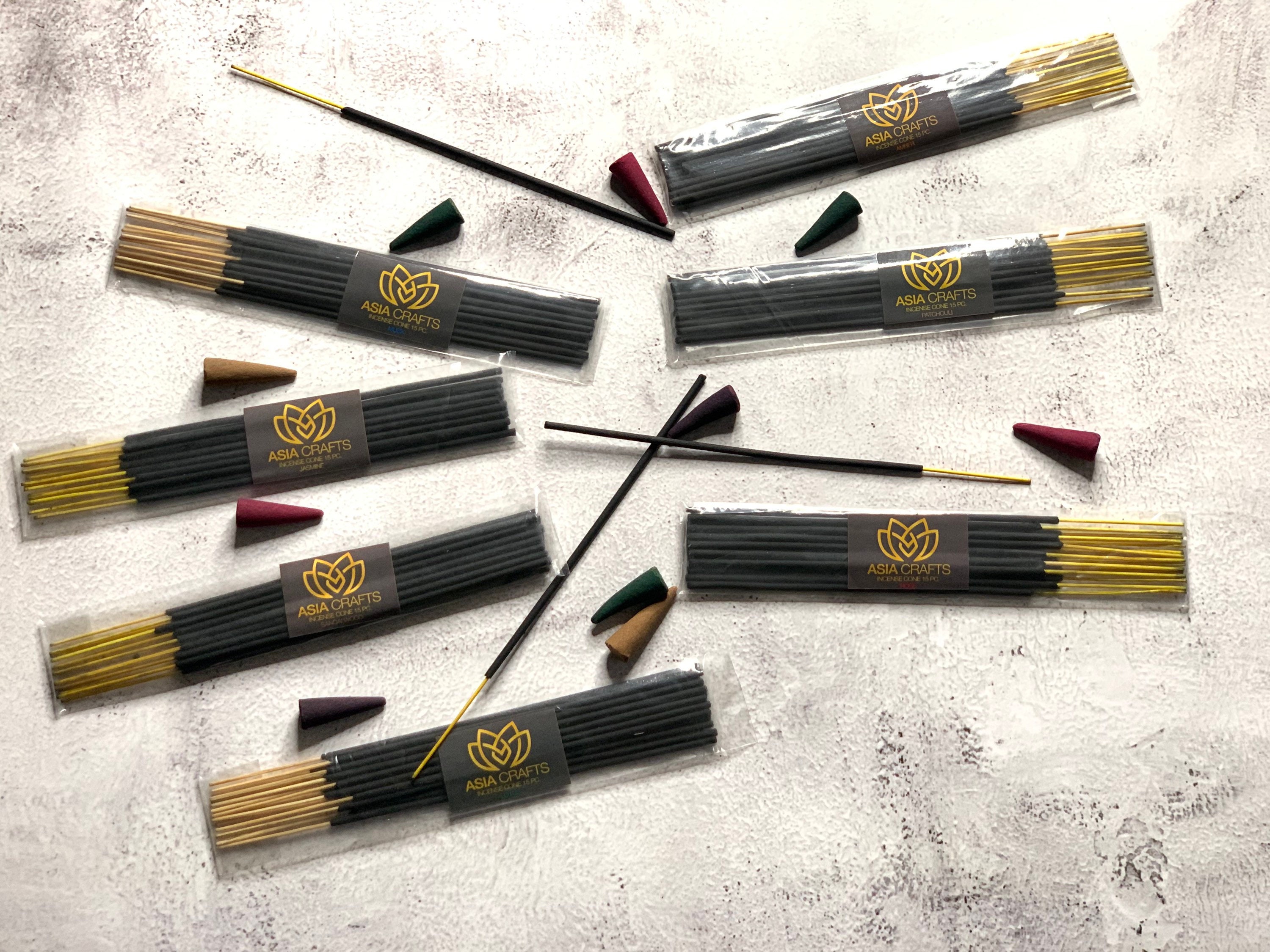 15 105 Premium Original Incense Sticks 7 Scents Authentic Etsy