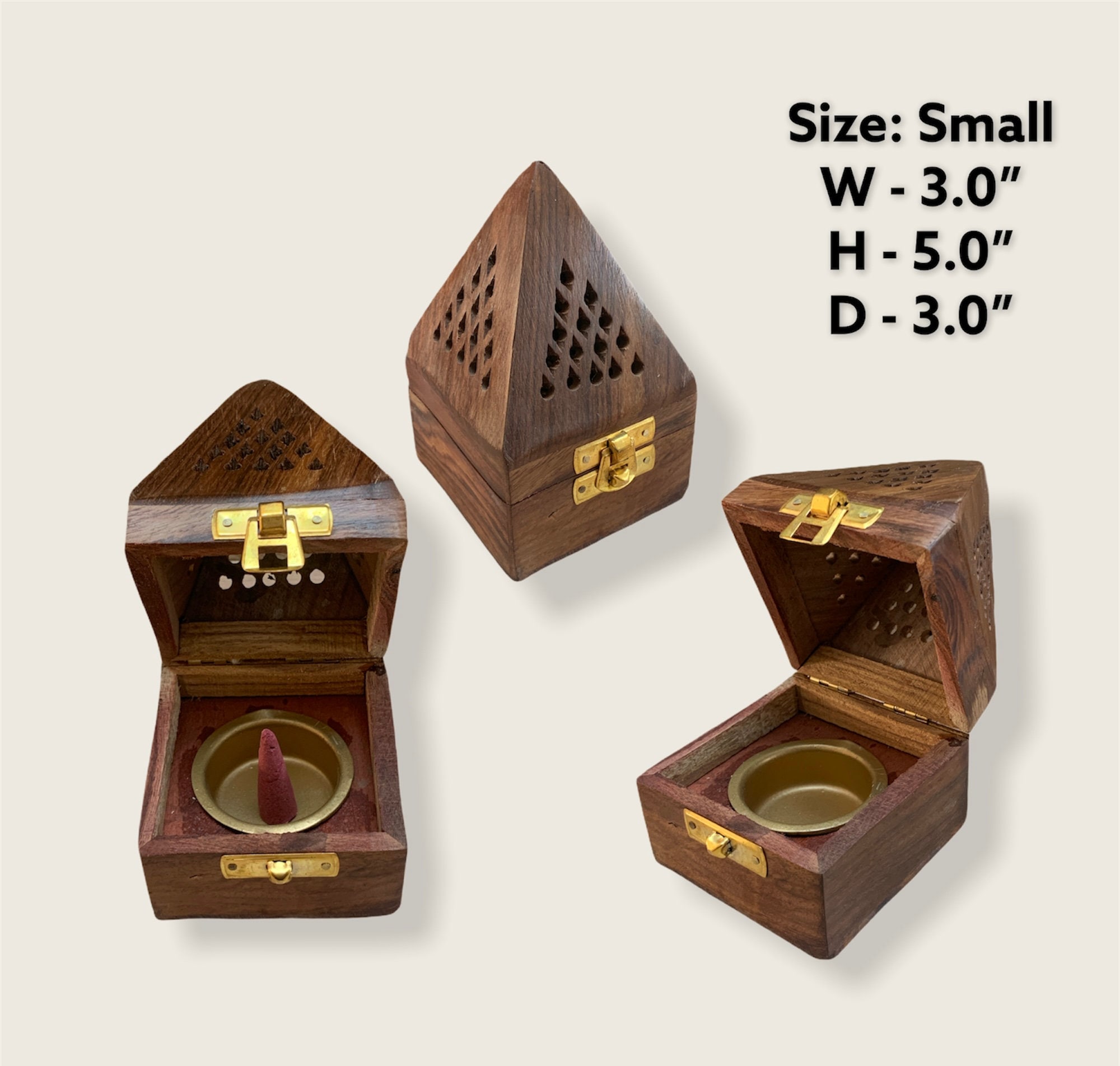 Arabic Bakhoor Burner / Wooden Bakhoor / Incense Oud Mabkhara/ Etsy UK