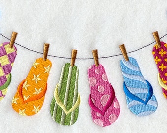 flip flop hand towels