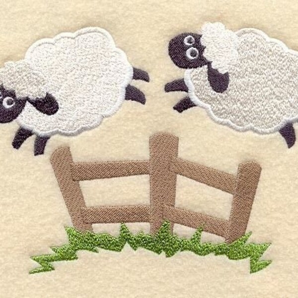 Counting Sheep Cotton Layette Set main image 0