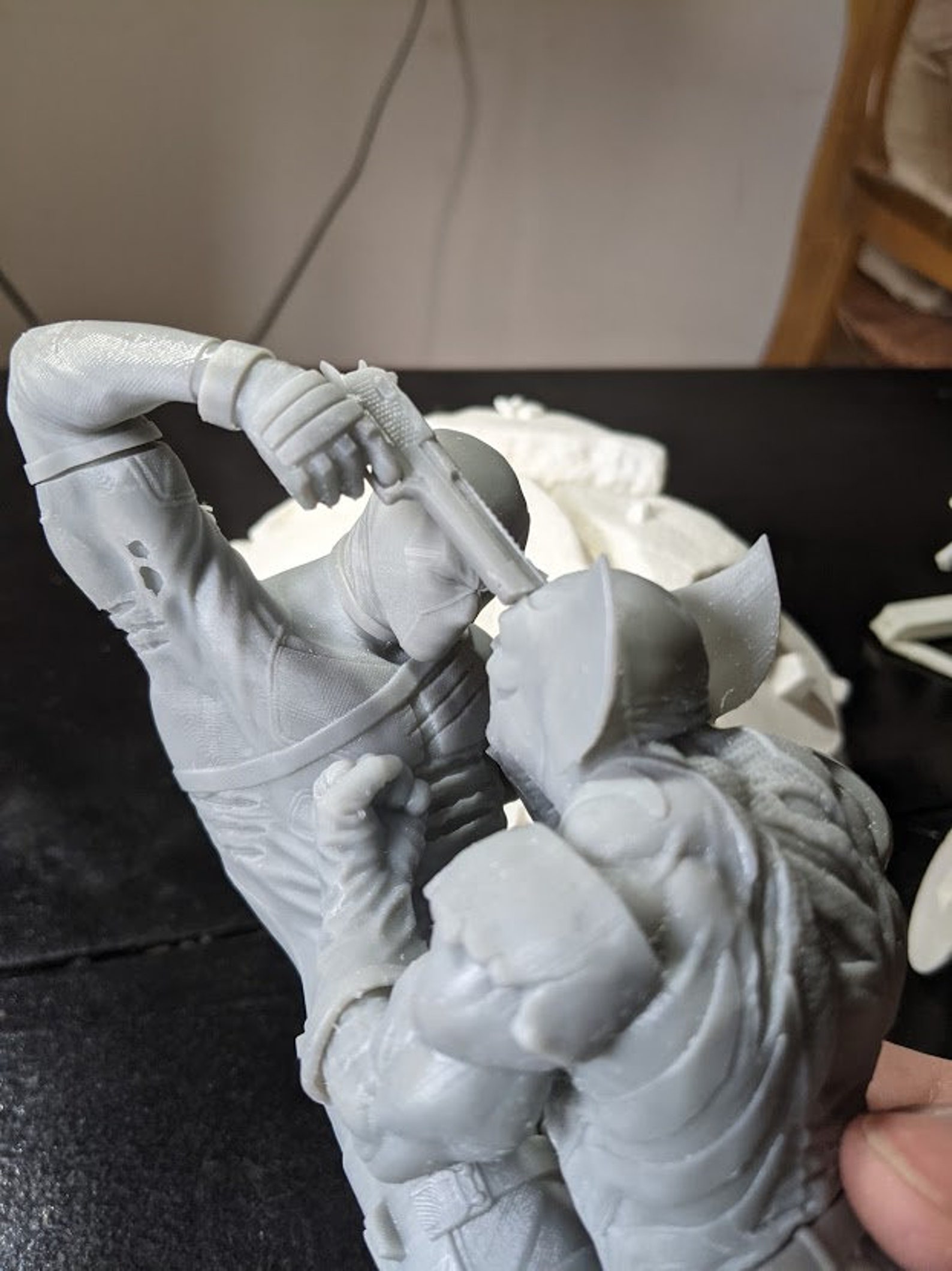 Mileena Statue Mortal Kombat Unpainted 3D Printed Display Etsy