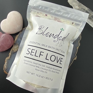 SELF LOVE- Kąpiel w mlecznej soli