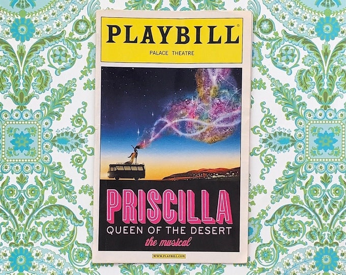 Priscilla Queen of the Desert Playbill