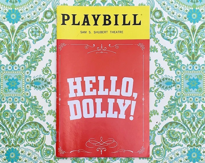 Hello Dolly Playbill