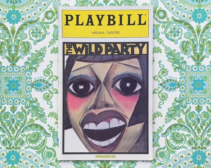 Wild Party Playbill