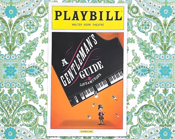 Gentleman's Guide to Love & Murder Playbill