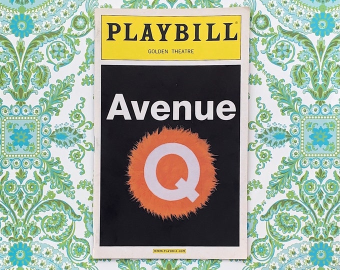 Avenue Q Playbill