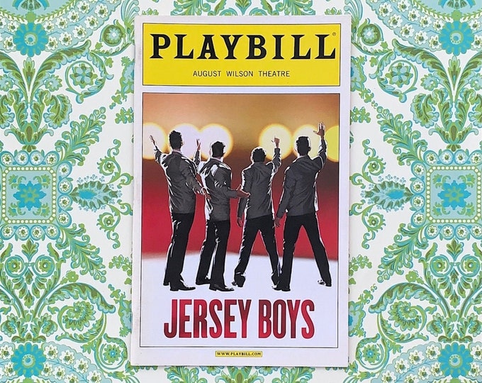 Jersey Boys Playbill