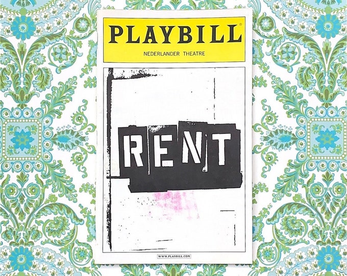 Rent Playbill