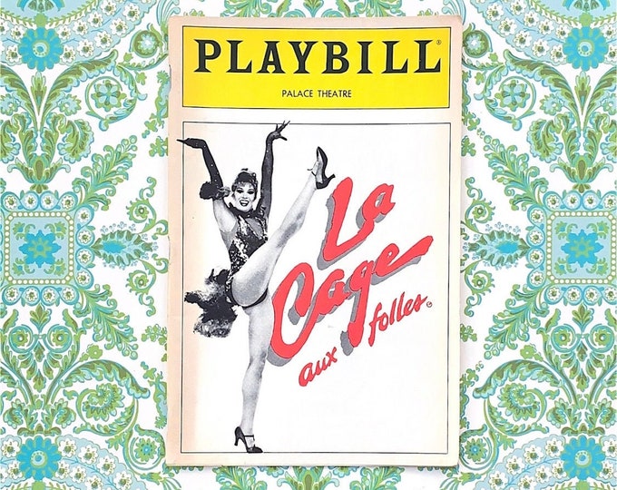 La Cage Aux Folles Playbill