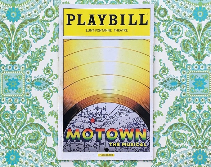 Motown Playbill