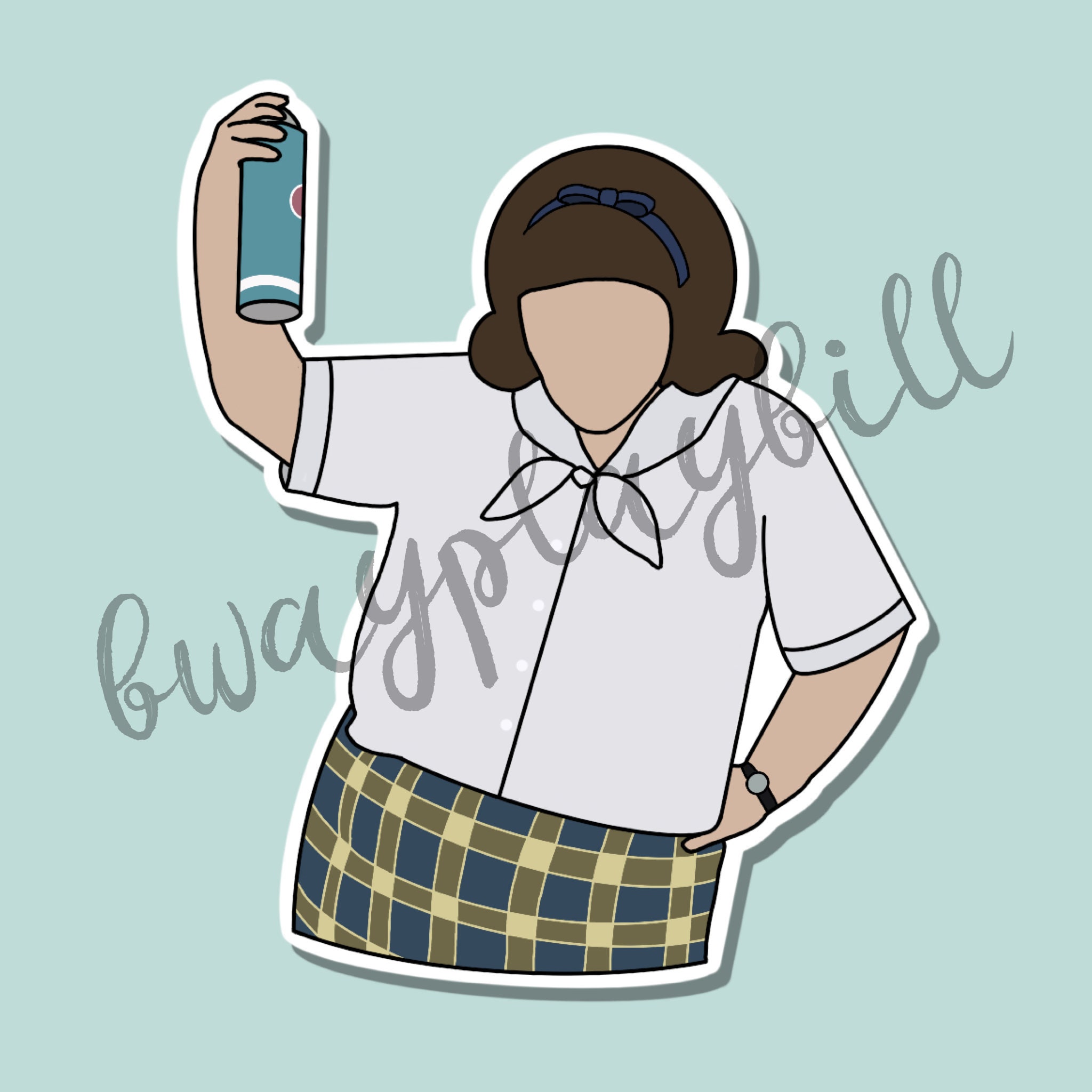 Hairspray Tracy Broadway Musical Theatre Sticker Etsy