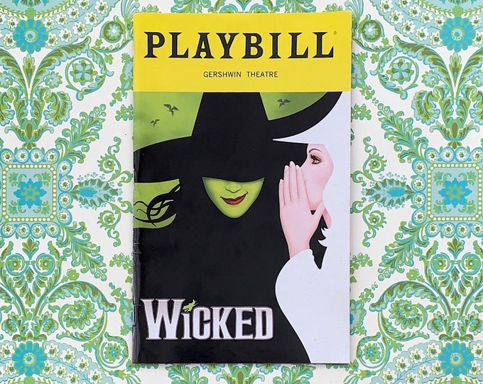 Wicked Playbill