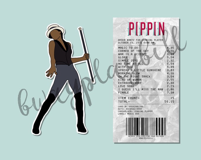 Set of 2 Pippin Stickers