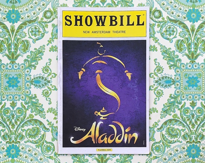 Aladdin Playbill