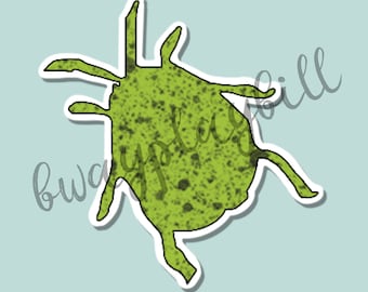 Beetlejuice Beetle Sticker
