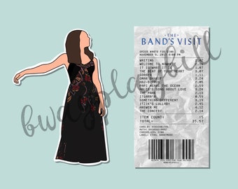 Set of 2 The Band’s Visit Stickers