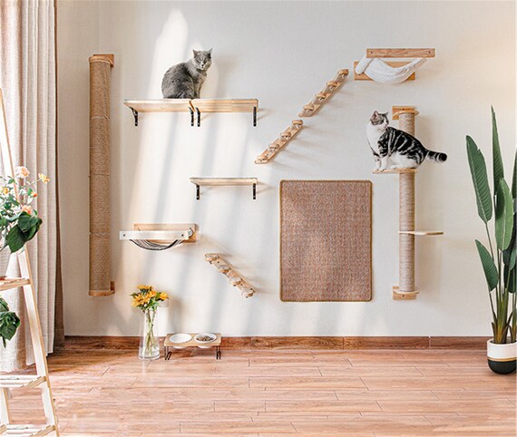 cat wall tower
