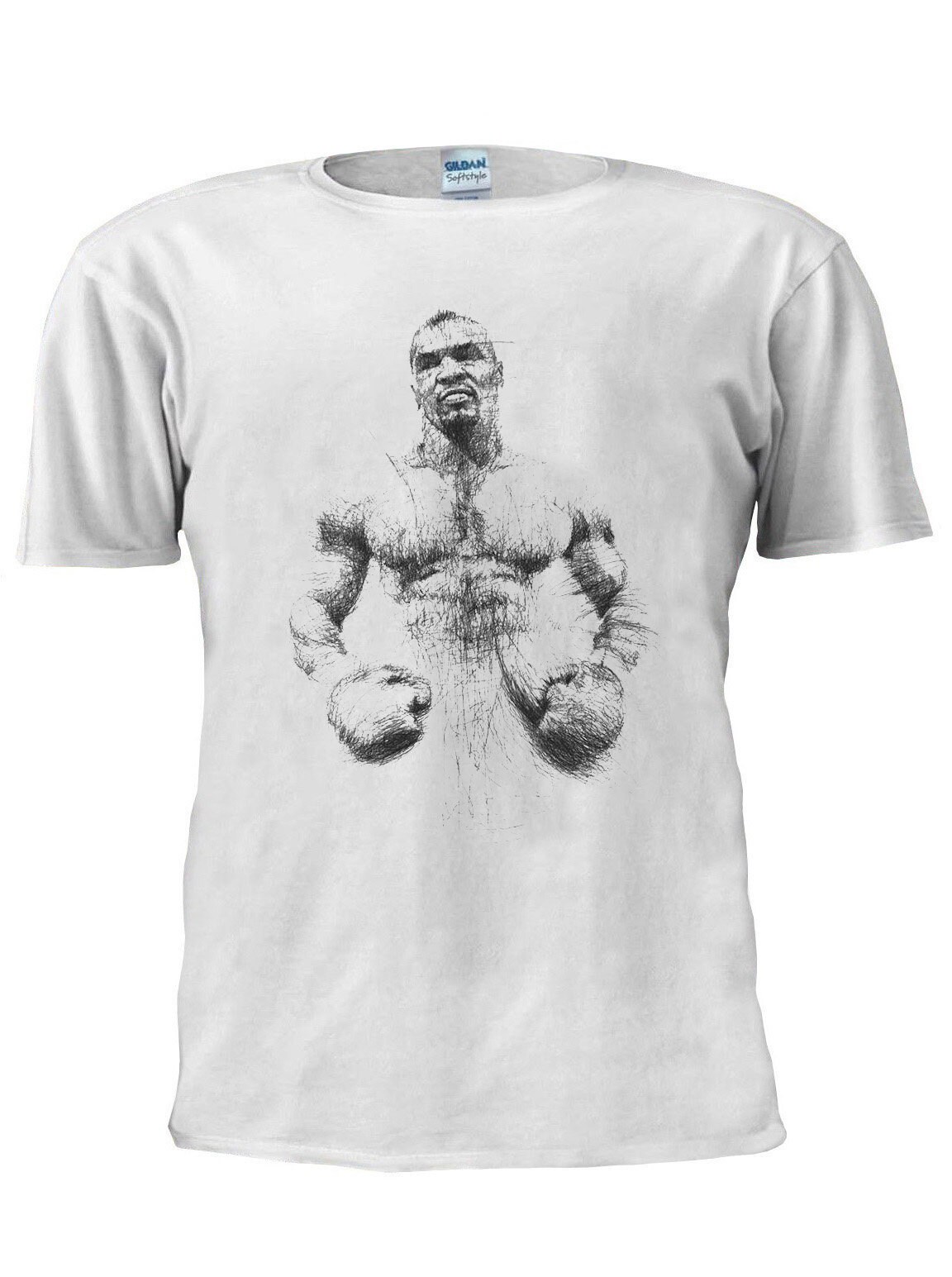 Mike Tyson TShirt Boxing T Shirt Gym Training Muscle