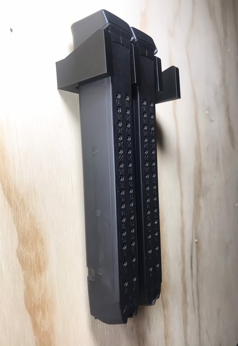 Glock 19 Mag Rack Glock 17 19 26 34 Glock Mag Holder Etsy