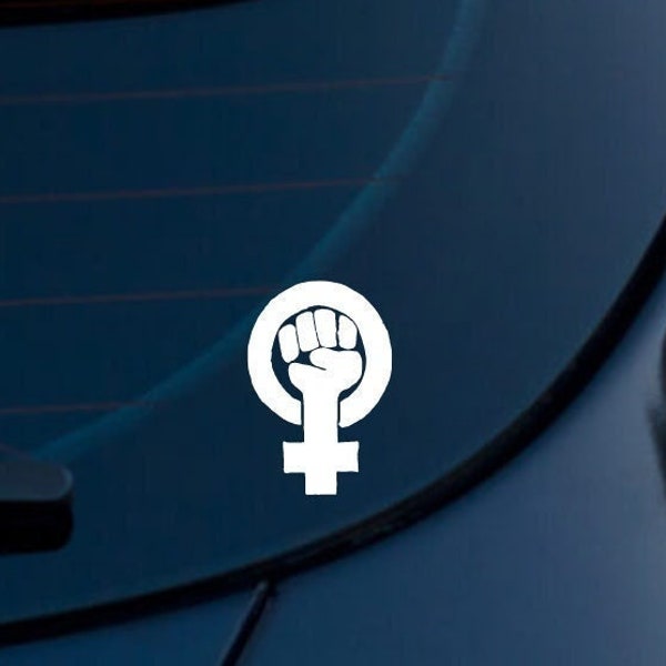 Women's Rights Fist Car Decal/Sticker | Bumper Sticker | Pro Choice | Strong Women | Texas | Undue Burden | Girls Fundamental Human Rights