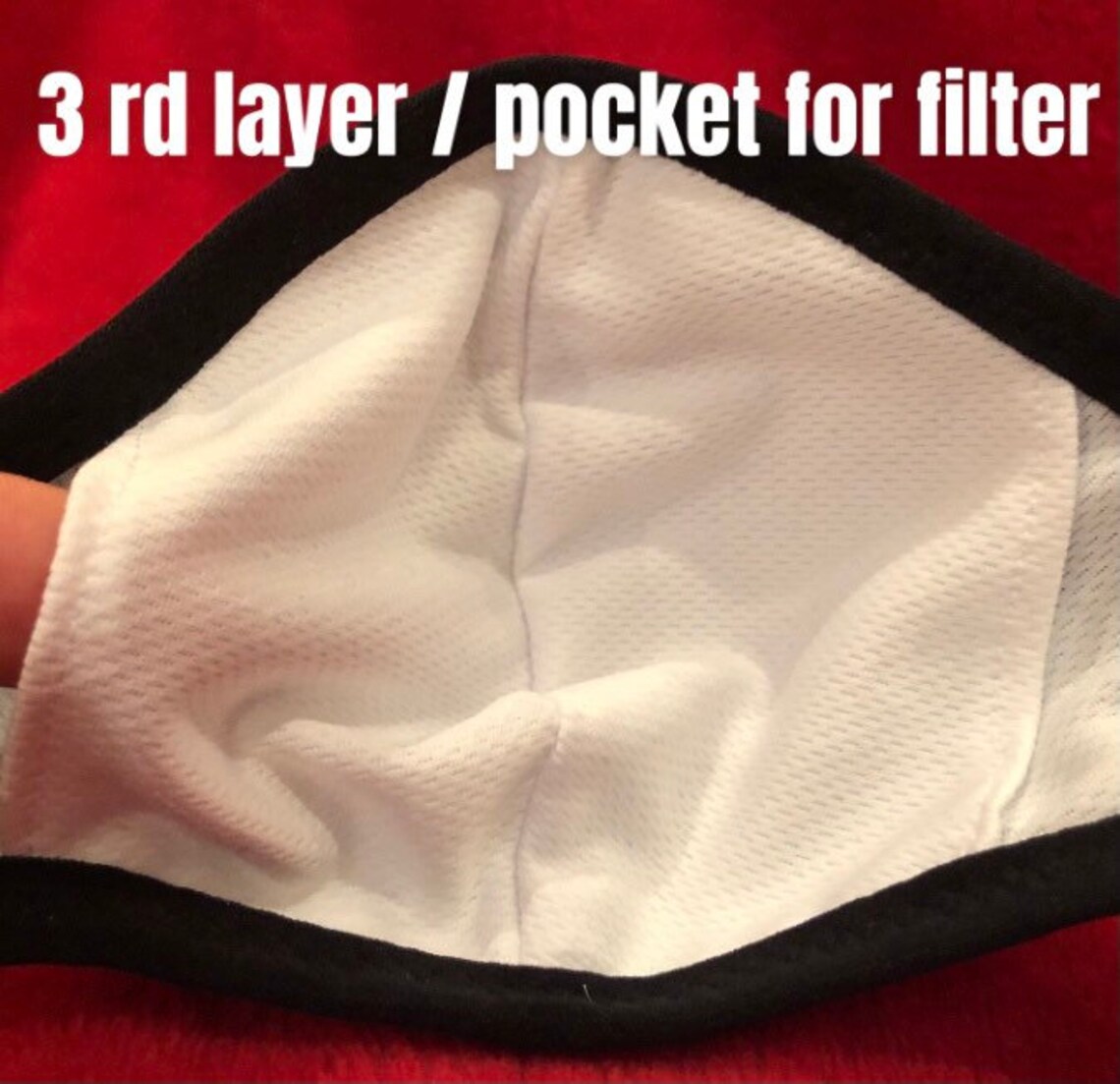 Ear free adjustable face mask. Hearing aid friendly mask/ Etsy