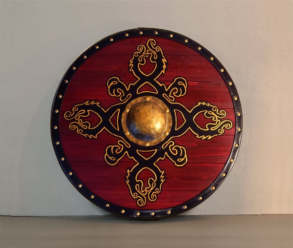 Bouclier Viking 236 60 Cm Moyen Bouclier En Bois Rond Etsy Bouclier Viking 236 60 Cm Moyen Bouclier En Bois Rond Etsy