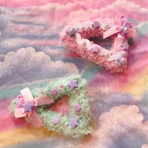 Fuzzy Geometric Hairclips