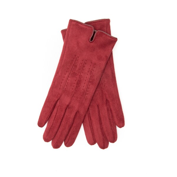 gants végan pour femmes d'une imitation daim, douce et élégant, taille unique