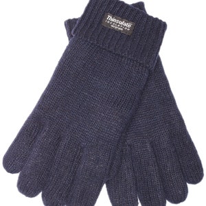 Guantes de punto para niños hechos de algodón con forro Thinsulate imagen 4