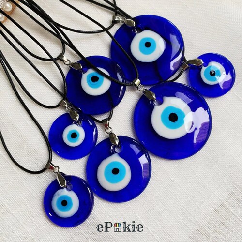 Evil Eye Necklace Gold Chain Evil Eye Necklace Elegant Etsy