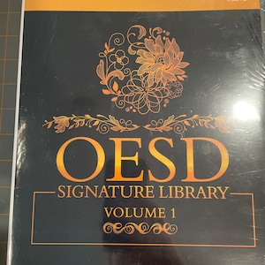 OESD signature library volume 1 machine embroidery designs